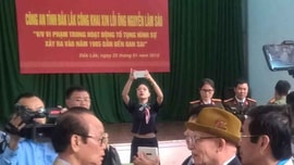 Công an Đắk Lắk công khai xin lỗi người bị oan sai 33 năm