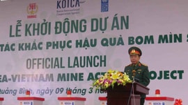 Việt Nam - Hàn Quốc hợp tác khắc phục hậu quả bom mìn sau chiến tranh