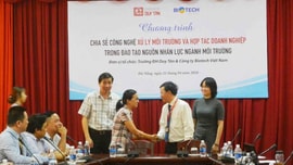 Đà Nẵng: Hợp tác doanh nghiệp đào tạo nguồn nhân lực ngành môi trường