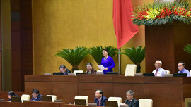 Chủ tịch Quốc hội đánh giá cao phần trả lời chất vấn của Bộ trưởng Đào Ngọc Dung