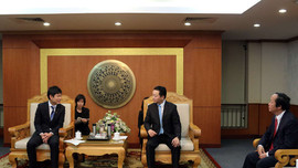 Bộ trưởng Trần Hồng Hà tiếp Thứ trưởng Bộ Môi trường Nhật Bản