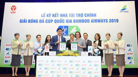 Hãng Hàng không Bamboo Airways: Nhà tài trợ chính giải Cúp Quốc gia 2019