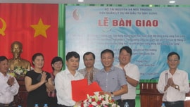 Bàn giao giai đoạn 1 Dự án “Nâng cấp, xây dựng mạng quan trắc nước dưới đất ĐBSCL trong điều kiện BĐKH”
