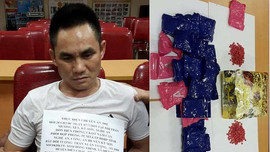Nghệ An: Bắt đối tượng vận chuyển 6.000 viên hồng phiến, 1kg ma túy đá