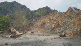 Ninh Bình: Tạm dừng hoạt động khai thác mỏ đá vôi đôlômit xã Kỳ Phú