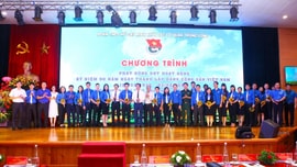 Tuyên dương Bí thư Chi đoàn tiêu biểu Khối các cơ quan Trung ương