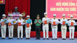 Quảng Nam: Tiếp tục điều động Công an chính quy về cơ sở