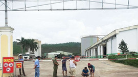 Quảng Nam: Dân giám sát việc xử lý dịch tồn tại Nhà máy cồn sau sự cố ô nhiễm 