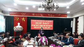 Họp báo công bố nội dung Kỳ họp thứ 10, HĐND tỉnh Thái Nguyên khóa XIII