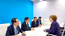 Hội nghị COP 25: Bộ trưởng Trần Hồng Hà làm việc với Ngân hàng Thế giới