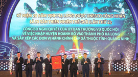  Kỷ niệm 20 năm vịnh Hạ Long được UNESCO công nhận là Di sản thiên nhiên thế giới lần hai 