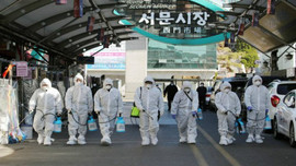 Dịch Covid-19 ngày 4/3: Hơn 5.300 ca nhiễm tại Hàn Quốc, sẽ thiết lập “vùng cách ly đỏ” tại Italia