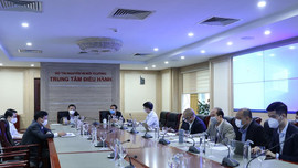 Bộ trưởng Trần Hồng Hà làm việc trực tuyến với Tổng cục Biển và Hải đảo Việt Nam