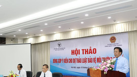 Liên hiệp các Hội Khoa học và Kỹ thuật Việt Nam đóng góp ý kiến cho Dự thảo Luật bảo vệ môi trường (sửa đổi)
