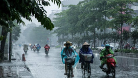 Dự báo thời tiết ngày 25/5: Bắc Bộ và Thanh Hóa có mưa rào và dông diện rộng