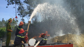 Quảng Ngãi: Liên tiếp xảy ra cháy rừng