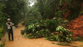 Lào Cai:  Mưa lũ gây ảnh hưởng và sụt lún nhiều tuyến đường