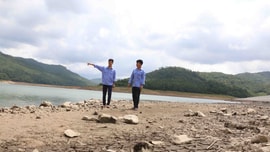  Quảng Ninh: Nhiều hồ thủy lợi phơi đáy giữa mùa mưa