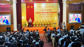 Kỷ niệm 90 năm Ngày thành lập Đảng bộ tỉnh Thanh Hóa
