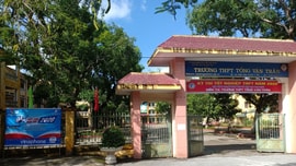 Nam Định: Phun thuốc khử khuẩn 33 điểm thi THPT Quốc gia
