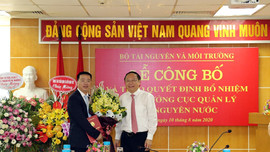 Bộ TN&MT: Bổ nhiệm ông Châu Trần Vĩnh giữ chức Cục trưởng Cục Quản lý tài nguyên nước