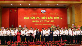 Thứ trưởng Lê Công Thành tái đắc cử Bí thư Đảng ủy Bộ Tài nguyên và Môi trường nhiệm kỳ 2020-2025