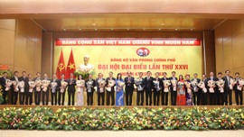 25 đồng chí được bầu vào BCH Đảng bộ Văn phòng Chính phủ nhiệm kỳ 2020-2025