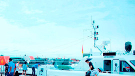 Quảng Ngãi: Cấm tàu thuyền ra biển bao gồm cả tàu chở khách Sa Kỳ - Lý Sơn từ 13h ngày 17/9