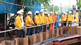 Tổng Giám đốc PV GAS kiểm tra thực địa tại công trường và rà soát tiến độ thi công giai đoạn 2 - Dự án Nam Côn Sơn 2 