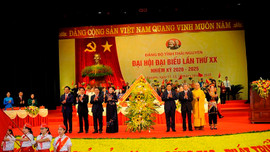 Thái Nguyên: Khai mạc Đại hội Đảng bộ tỉnh lần thứ XX, nhiệm kỳ 2020-2025