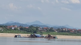 Hà Nội công bố sự cố sạt lở bờ sông Đà tại xã Thái Hòa, Ba Vì