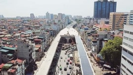Từ ngày 9/11, ô tô được lưu thông tại đường trên cao đoạn Ngã Tư Sở - Ngã Tư Vọng
