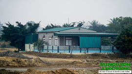 Nga Sơn (Thanh Hóa): Công ty Tuấn Thơ xây dựng nhà trái phép vi phạm hành lang thoát lũ