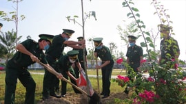 Bộ đội Biên phòng Bà Rịa - Vũng Tàu phát động “Tết trồng cây đời đời nhớ ơn Bác Hồ” 