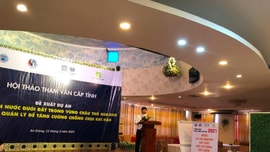 Hội thảo tham vấn cấp tỉnh về đề xuất Dự án “Tài nguyên nước dưới đất trong vùng châu thổ Mekong”