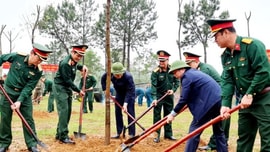 Bộ Tư lệnh Quân khu 3 phát động lễ trồng cây
