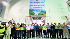 Tổ máy 1 Nhà máy thủy điện Thượng Kon Tum hòa lưới điện quốc gia