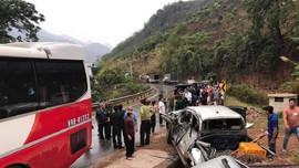 Sơn La: Tai nạn giao thông liên hoàn khiến 4 người bị thương