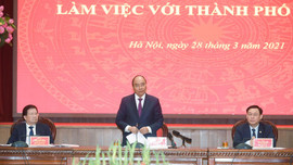 Thủ tướng Nguyễn Xuân Phúc: Môi trường sống Hà Nội cần hướng đến các tiêu chuẩn OECD