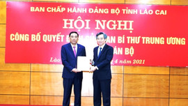Lào Cai có thêm Phó Bí thư Tỉnh ủy