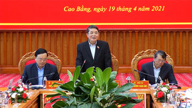Phó Chủ tịch Quốc hội Nguyễn Đức Hải giám sát, kiểm tra công tác bầu cử tại Cao Bằng