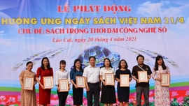 Tuổi trẻ Lào Cai hưởng ứng Ngày Sách Việt Nam 