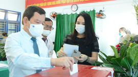 Gần 99% cử tri tỉnh Quảng Ngãi tham gia bầu cử