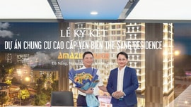 Công bố dự án căn hộ biển The Sang Residence, VNSC đánh dấu bước ngoặt mới