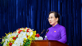 Bí thư Tỉnh uỷ Hà Nam Lê Thị Thuỷ được bầu làm Chủ tịch HĐND tỉnh
