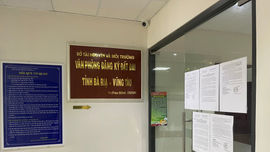 Văn phòng đăng ký đất đai tỉnh Bà Rịa – Vũng Tàu và các chi nhánh ngưng nhận hồ sơ trực tiếp