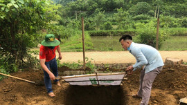Hố rác di động - phương án bảo vệ môi trường mới ở xã vùng cao Huy Thượng