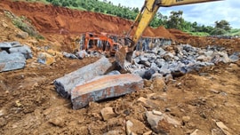 UBND huyện Đắk Song đề nghị tỉnh Đắk Nông xử phạt 45 triệu đồng vụ khai thác đá trái phép