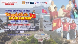 Báo Người Lao Động trao giải Cuộc thi viết “Chủ quyền biển đảo bất khả xâm phạm”