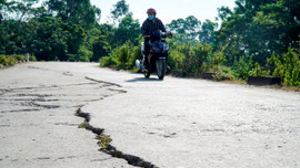 Thanh Hóa: Cần khắc phục nhiều tuyến đê bị nứt trước mùa mưa bão